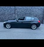 BMW 114i F20, Auto's, Euro 5, Zwart, Zwart, 5 deurs