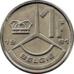1 franc - Baudouin I Belgique 1991, Envoi, Monnaie en vrac