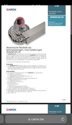 2x Conduits flexibles aluminium isolation rose SONOFLEX 25, Enlèvement ou Envoi