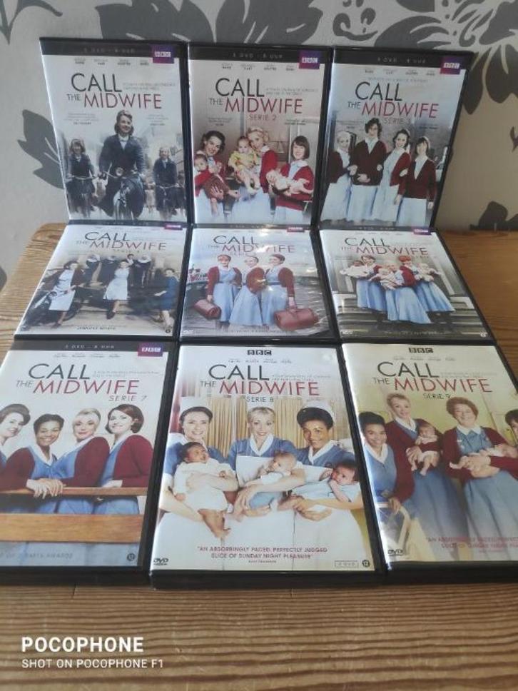 CALL THE MIDWIFE - SEIZOEN 1 T/M 9 + DE KERSTSPECIALS, Cd's en Dvd's, Dvd's | Tv en Series, Zo goed als nieuw, Drama, Boxset, Vanaf 12 jaar