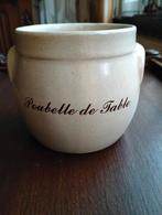 Poubelle de table, Poterie rustique, Poterie, Comme neuf, Enlèvement