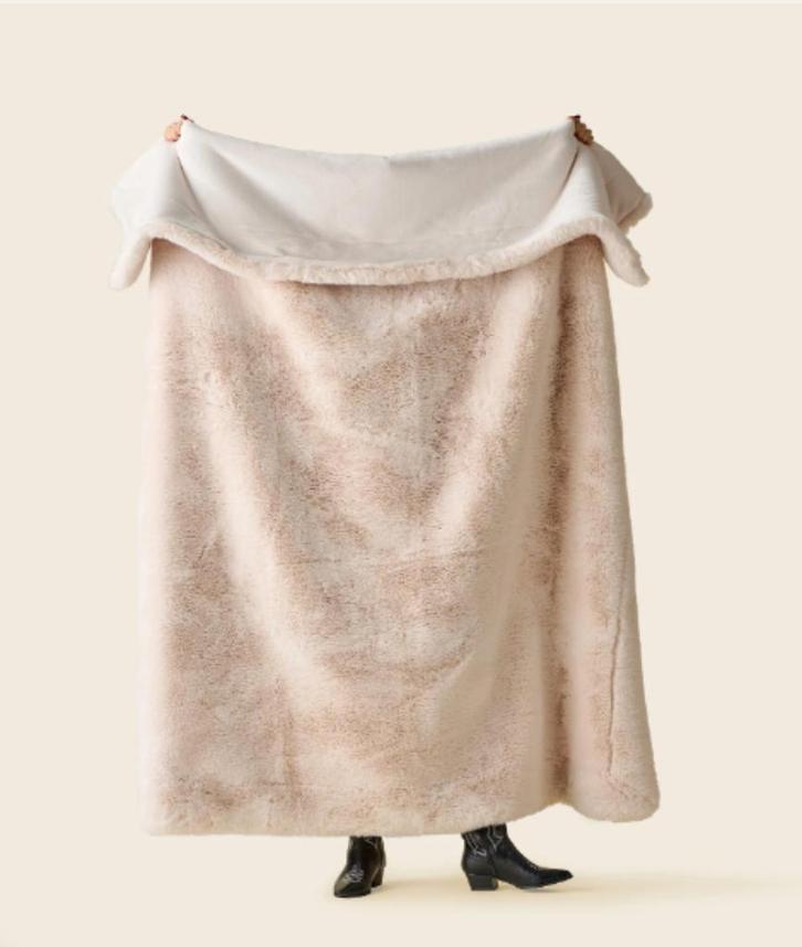 Plaids Cocooning Polar Bear plaid/fleece deken NIEUW, Huis en Inrichting, Woonaccessoires | Plaids en Woondekens, Nieuw, Verzenden