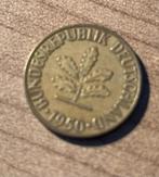 Duitse 10 Pfennig, 1950 Duitse Munten, Postzegels en Munten, Ophalen of Verzenden
