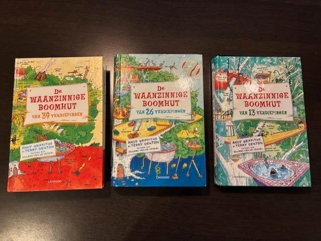 De Waanzinnige Boomhut 13, 26 en 39, Livres, Livres pour enfants | Jeunesse | 10 à 12 ans, Comme neuf, Fiction, Enlèvement