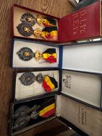 6x insignes (3x 1st klas + 3x 2de klas), Ophalen of Verzenden