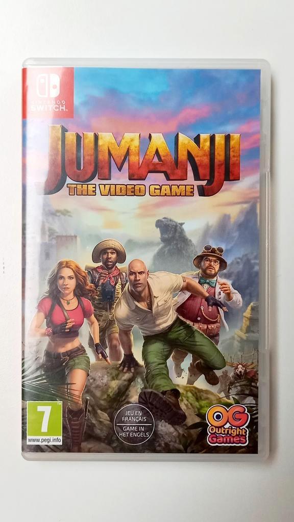 JUMANJI - NINTENDO SWITCH, Games en Spelcomputers, Games | Nintendo Switch, Zo goed als nieuw, Avontuur en Actie, 1 speler, Vanaf 7 jaar