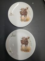 2 jachtborden st Hubert eland, Antiek en Kunst, Ophalen of Verzenden