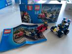 Lego City. - politie quad - 60006, Complete set, Ophalen of Verzenden, Lego, Zo goed als nieuw