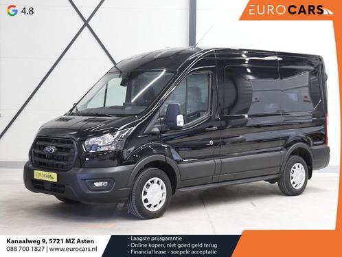 Ford Transit 130pk L2H2 Automaat Trekhaak Airco 360°Camera, Auto's, Bestelwagens en Lichte vracht, Bedrijf, Te koop, 360° camera