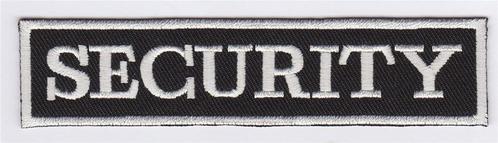 Security stoffen opstrijk patch embleem #1, Collections, Collections Autre, Neuf, Envoi