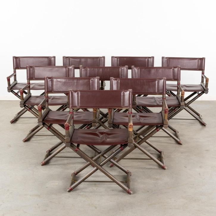 Regisseurstoelen van Elinor en John Mc Guire voor Lyda Levi, Antiek en Kunst, Antiek | Meubels | Stoelen en Sofa's, Ophalen