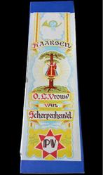 vintage kaarsen OLV van Scherpenheuvel., Verzamelen, Religie, Ophalen of Verzenden, Zo goed als nieuw, Overige typen, Christendom | Katholiek