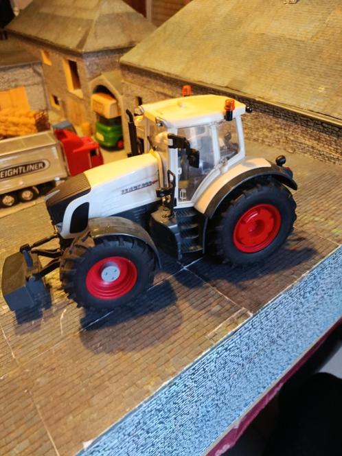 Fendt Vario 936 White + Mass - Grote Majorette, Hobby en Vrije tijd, Modelauto's | 1:24, Gebruikt, Overige typen, Overige merken