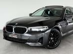 BMW 5 Serie 518 dA Touring-1ERPRO-COCKPIT-T.O-CUIR-CAMERA-PD, 4 cilinders, 136 pk, Leder, Bedrijf