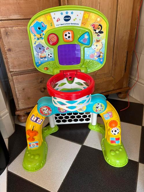VTech 3-in-1 Sport & Scoor Speelplaats, Kinderen en Baby's, Speelgoed | Vtech, Gebruikt, 6 maanden tot 2 jaar, Ophalen
