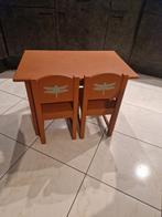 Kindertafel met 2 stoelen, Kinderen en Baby's, Ophalen, Gebruikt, Stoel(en)