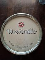 Westmalle Plateau, Ophalen of Verzenden, Gebruikt, Reclamebord, Plaat of Schild, Overige merken