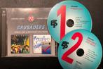 CRUSADERS - Street life / Rhapsody and blues (2CD), 1960 tot 1980, Jazz, Ophalen of Verzenden