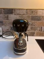SMEG Piston-koffiemachine Zwart, Elektronische apparatuur, Ophalen, Zo goed als nieuw, Koffiemachine, Stoompijpje