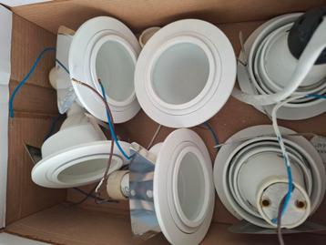 6 inbouwspots voor in badkamer beschikbaar voor biedingen