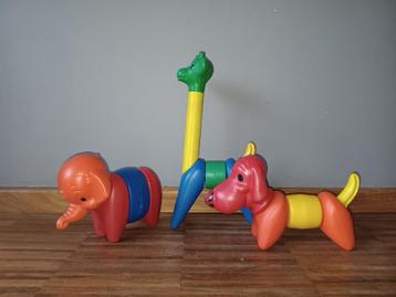 Vintage Tupperware dieren beschikbaar voor biedingen