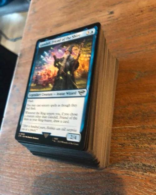 Magic the gathering deck blue lord of the rings, Hobby en Vrije tijd, Verzamelkaartspellen | Magic the Gathering, Zo goed als nieuw