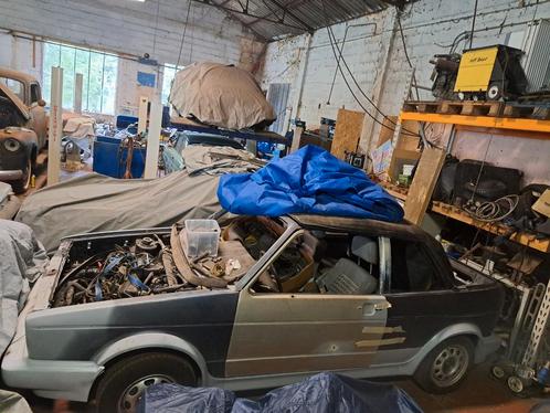 VW golf 1 cabrio gestrand project !!!!, Auto's, Volkswagen, Particulier, Golf, Benzine, Cabriolet, 2 deurs, Handgeschakeld, Ophalen