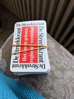 De Streekkrant, Ophalen of Verzenden, Zo goed als nieuw, Speelkaart(en)