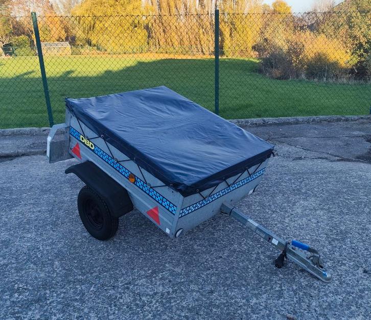 Aanhangwagentje mtm 300kg, Caravans en Kamperen, Bolderkarren, Zo goed als nieuw, Ophalen