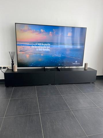 Meuble Tv noir etat nickel beschikbaar voor biedingen