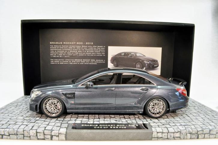 1/18 Mercedes CLS Brabus 800 Rocket - Minichamps, Hobby en Vrije tijd, Modelauto's | 1:18, Zo goed als nieuw, Auto, MiniChamps