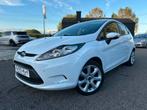 Ford fiesta 1.3cc 2011 83000km, Euro 5, Zwart, Wit, Bedrijf