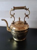 Mooie gedecoreerde brocante waterketel in koper, Ophalen, Koper
