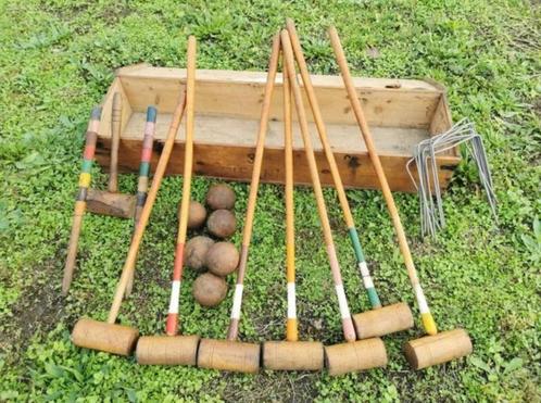 Jeu de croquet (Gioco), Antiquités & Art, Antiquités | Jouets, Enlèvement ou Envoi