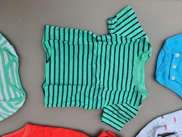 groen gestreept t-shirt 12m 80cm beschikbaar voor biedingen