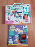 2 knutselsetjes kids: knutseltekeningen en vingerverfset, Ophalen, Nieuw, Knutselen