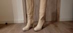 Mexx Krystal beige overknee laarzen | 39, Kleding | Dames, Schoenen, Ophalen of Verzenden, Zo goed als nieuw, Beige