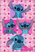 Stitch Vloerkleed Kinderkamer - Roze - Disney Tapijt, Ophalen of Verzenden, Nieuw, Kleed of Kussen