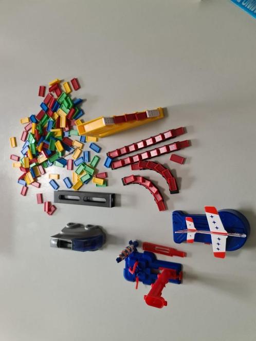 Dominostenen Set met Automatische Plaatser - Speelplezier vo, Kinderen en Baby's, Speelgoed | Overig, Gebruikt, Jongen of Meisje