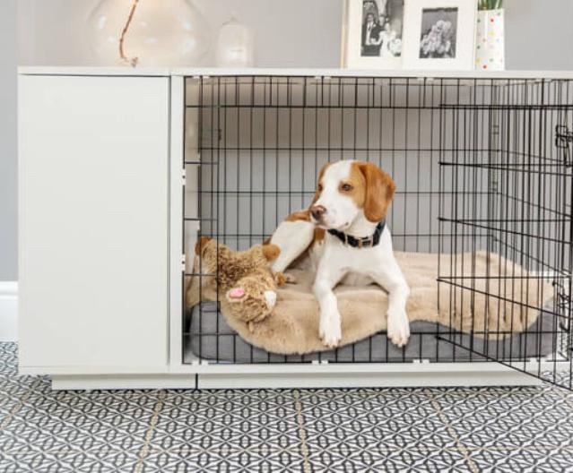 Kast voor hondenbench - Omlet Fido Nook, Dieren en Toebehoren, Hondenbenches, Gebruikt, Ophalen