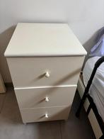 Wit kastje en bruin kastje, Huis en Inrichting, Ophalen, Gebruikt