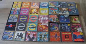Lot van 45 Dance House Trance Techno CD's Jaren 90 beschikbaar voor biedingen