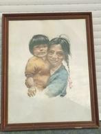 gravure signe roger hebbelinck, Antiek en Kunst, Kunst | Etsen en Gravures, Ophalen of Verzenden