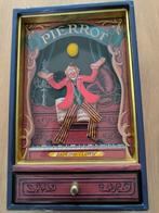 Prachtige muziekdoos Pierrot 'uit de oude doos', Ophalen of Verzenden, Zo goed als nieuw