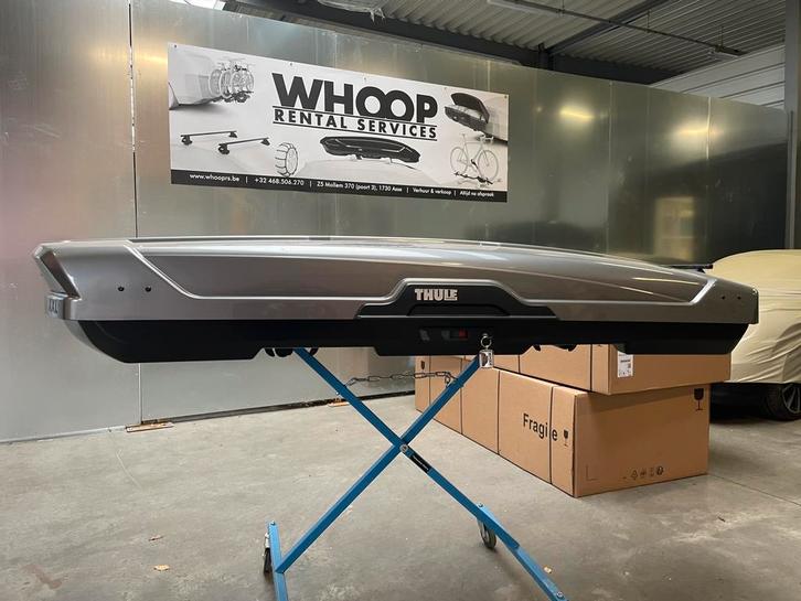 Thule Motion XT Alpine XXL dakkoffer titanium, Auto diversen, Dakkoffers, Zo goed als nieuw, Ophalen