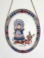 Vintage Sarah Kay glas-in-loodwerkje, Ophalen of Verzenden