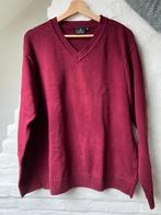 Authentic Wijnrood V-hals trui mannen M, Authentic Clothing Compan, Maat 48/50 (M), Nieuw, Ophalen of Verzenden