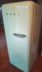 Retero Smeg koelkast /vriesvak mintgroen, Elektronische apparatuur, Ophalen, 150 tot 200 liter, Gebruikt, 140 tot 160 cm