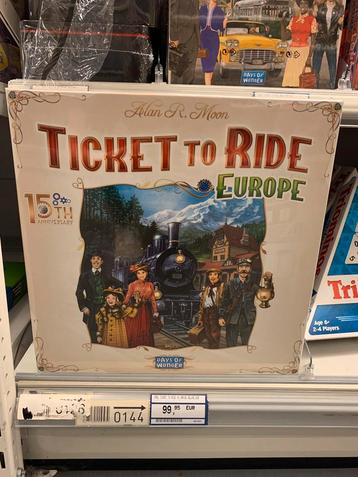 Ticket to Ride Europe 15th Anniversary - Bordspel, Enlèvement, Neuf