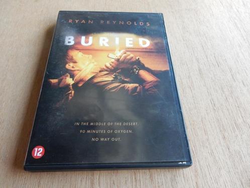 nr.1576) Dvd: buried - thriller, Cd's en Dvd's, Dvd's | Thrillers en Misdaad, Zo goed als nieuw, Actiethriller, Vanaf 12 jaar